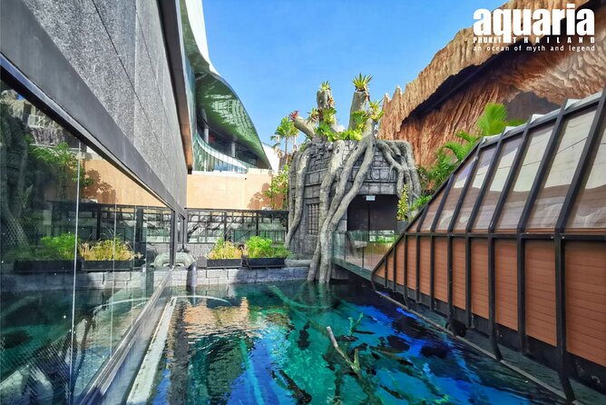 Aquarium Phuket and AR Trick Eye Museum Combo Tickets - Aquaria Phuket begins beneath a city shopping center