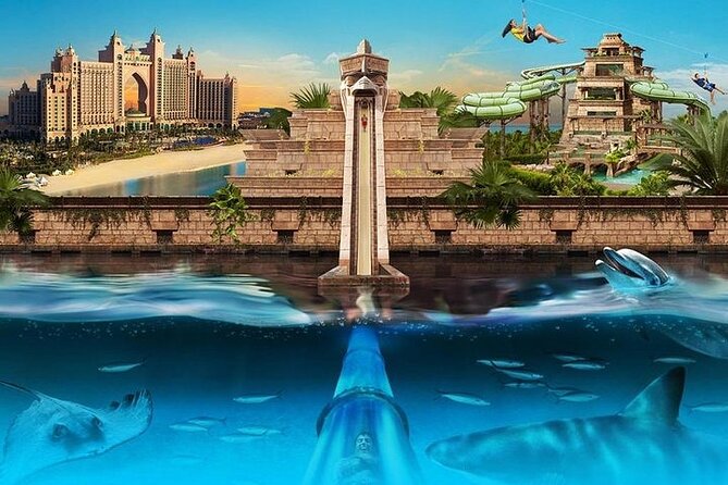 Atlantis Water Park & lost chamber aquarium w/ optional transport - What your $49 Aquaventure pass actually gives you