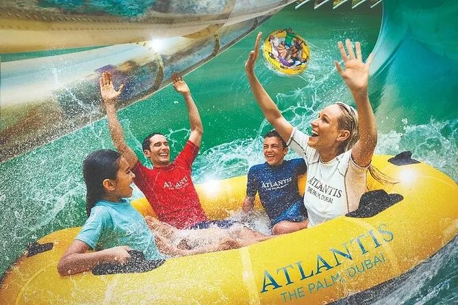 Atlantis Water Park & lost chamber aquarium w/ optional transport - Why the lazy river and beach matter
