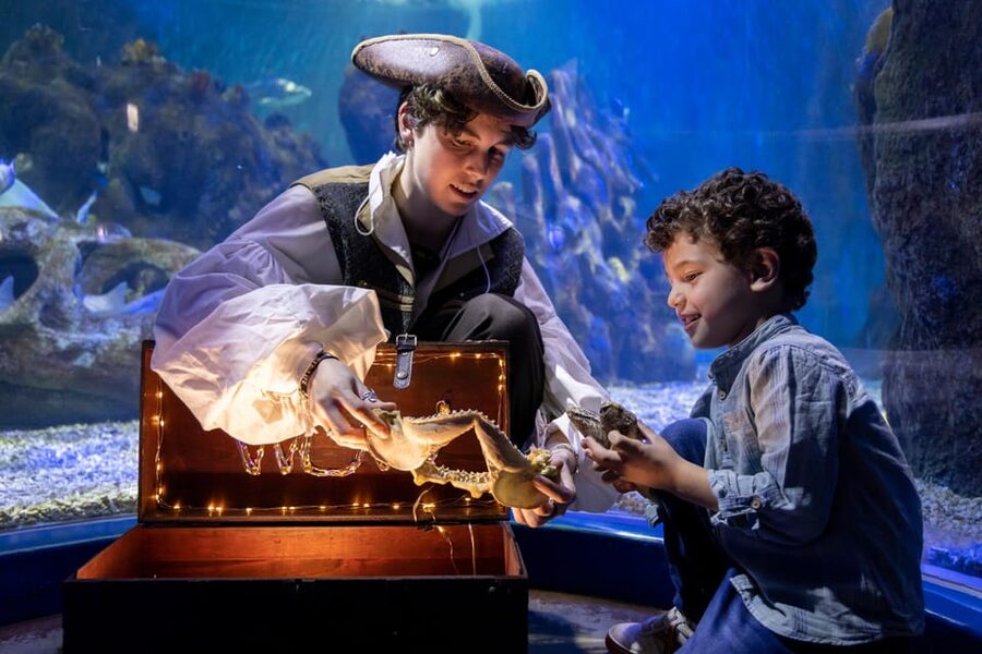 Benalmadena Aquarium Visit - Start in the Mediterranean zone