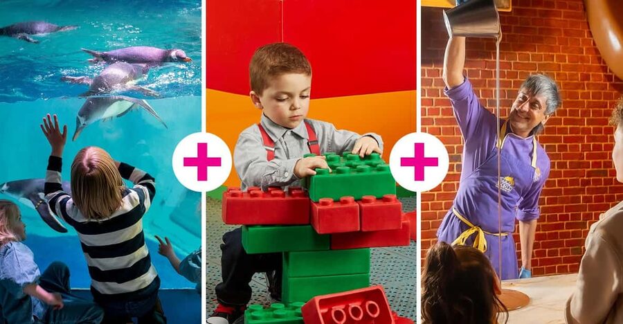 Birmingham: Cadbury World + SEA LIFE + LEGOLAND Discovery - Key points at a glance