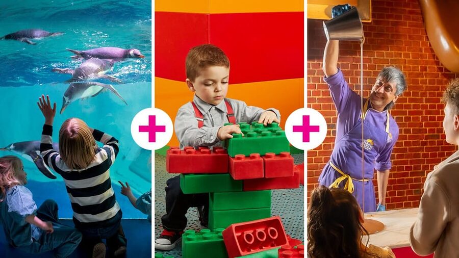 Birmingham: Cadbury World + SEA LIFE + LEGOLAND Discovery - Three Birmingham attractions, three kinds of family fun