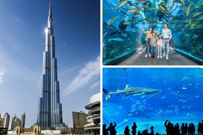 Burj Khalifa, Dubai Aquarium & UWZ with Penguin Cove Entry Ticket - Why this Dubai combo works