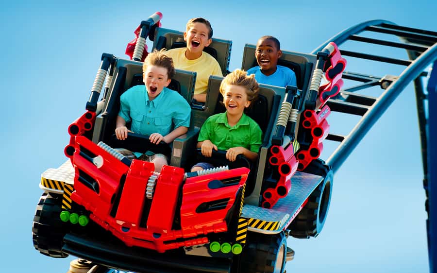 California: LEGOLAND Theme Park and SEA LIFE 2-Day Access - Dragon Coaster and the park’s classic rides