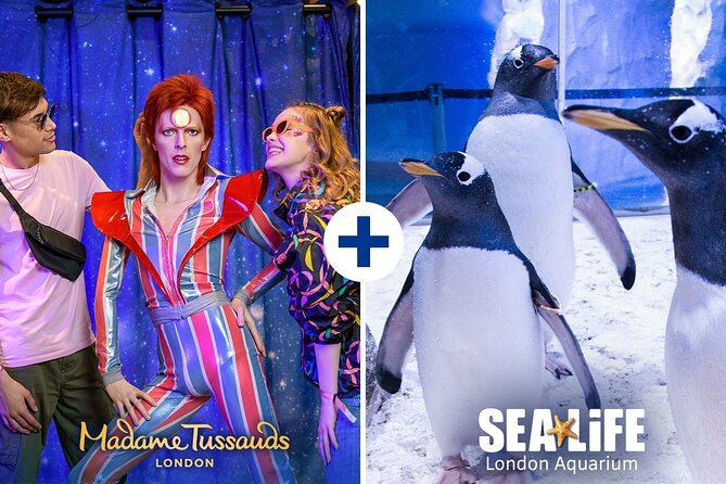 Combo Ticket: Madame Tussauds & SEA LIFE London Aquarium - Booking and cancellation advice