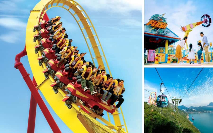 Hong Kong: Ocean Park Entry Ticket + OceanFasTrack Pass - Arriving at Ocean Park beside MTR Exit B