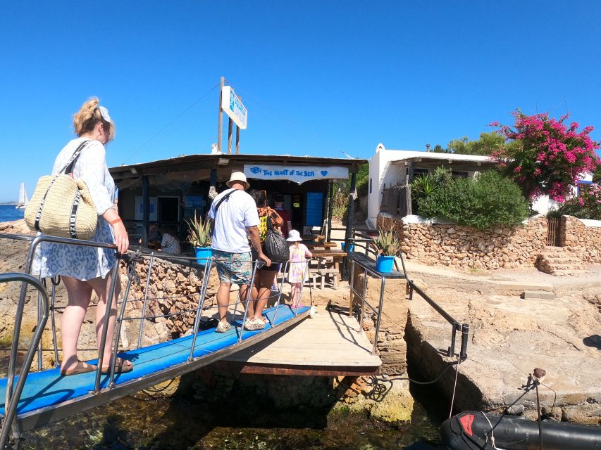 Ibiza: Boat Trip to Margaritas Islands and Aquarium Ticket - Meeting Captain Nemo in San Antonio