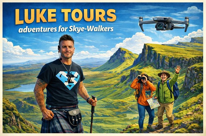 Isle of Skye, Sealife & Islands Tour 3 Days with Luke Skye-Walker - Key points at a glance