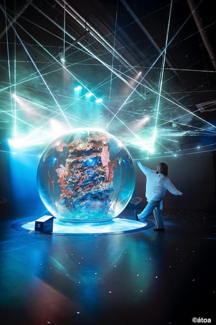 Kobe: Urban Aquarium AQUARIUM×ART átoa Entry Ticket - Conservation messages that give the visit purpose