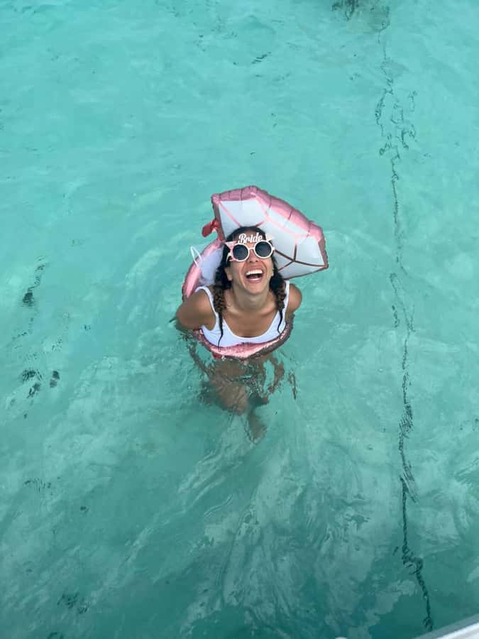 San Andres: Private Boat Trip with Aquarium and Beach Stops - El Palito and the floating tiki bar