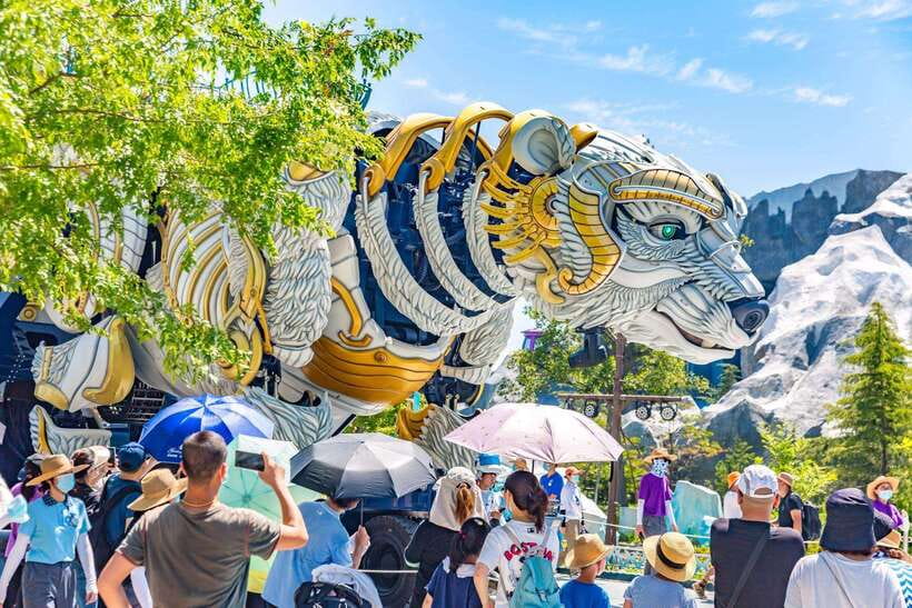 Shanghai: Haichang Ocean Park Adult Ticket - Rides for a more active visit