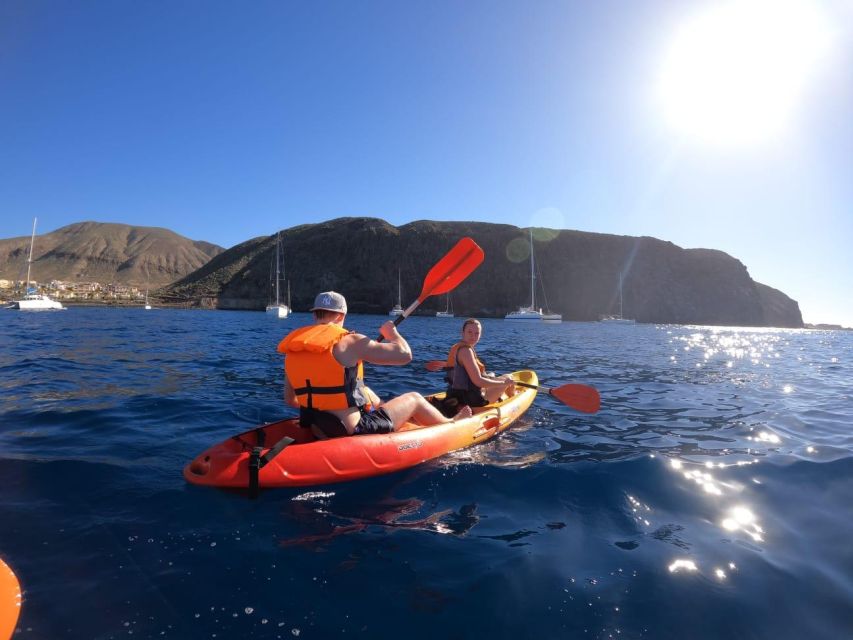 Tenerife: Kayak & Snorkel Tour with Snacks & Sea Life Safari - Snorkeling near Los Cristianos