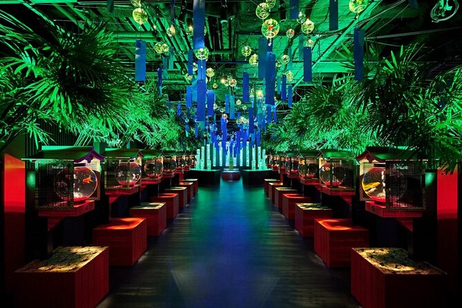 Tokyo Art Aquarium Museum E-Ticket with optional Tokyo Metro Pass - Key points to know before you go