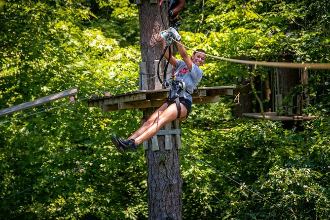 Ziplining and Climbing at The Adventure Park at Virginia Aquarium - What to wear and bring for a better day